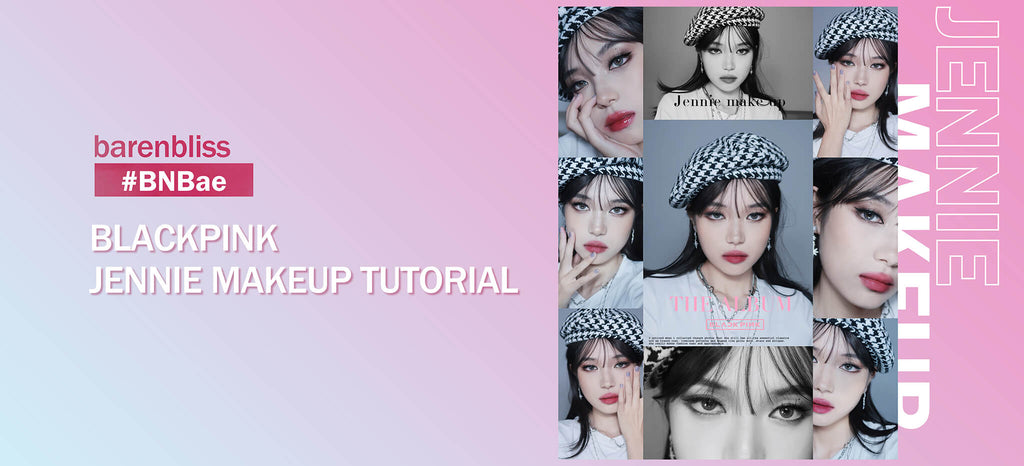 #BNBae | BLACKPINK Jennie Kim album cover inspired makeup with BNB‘s products