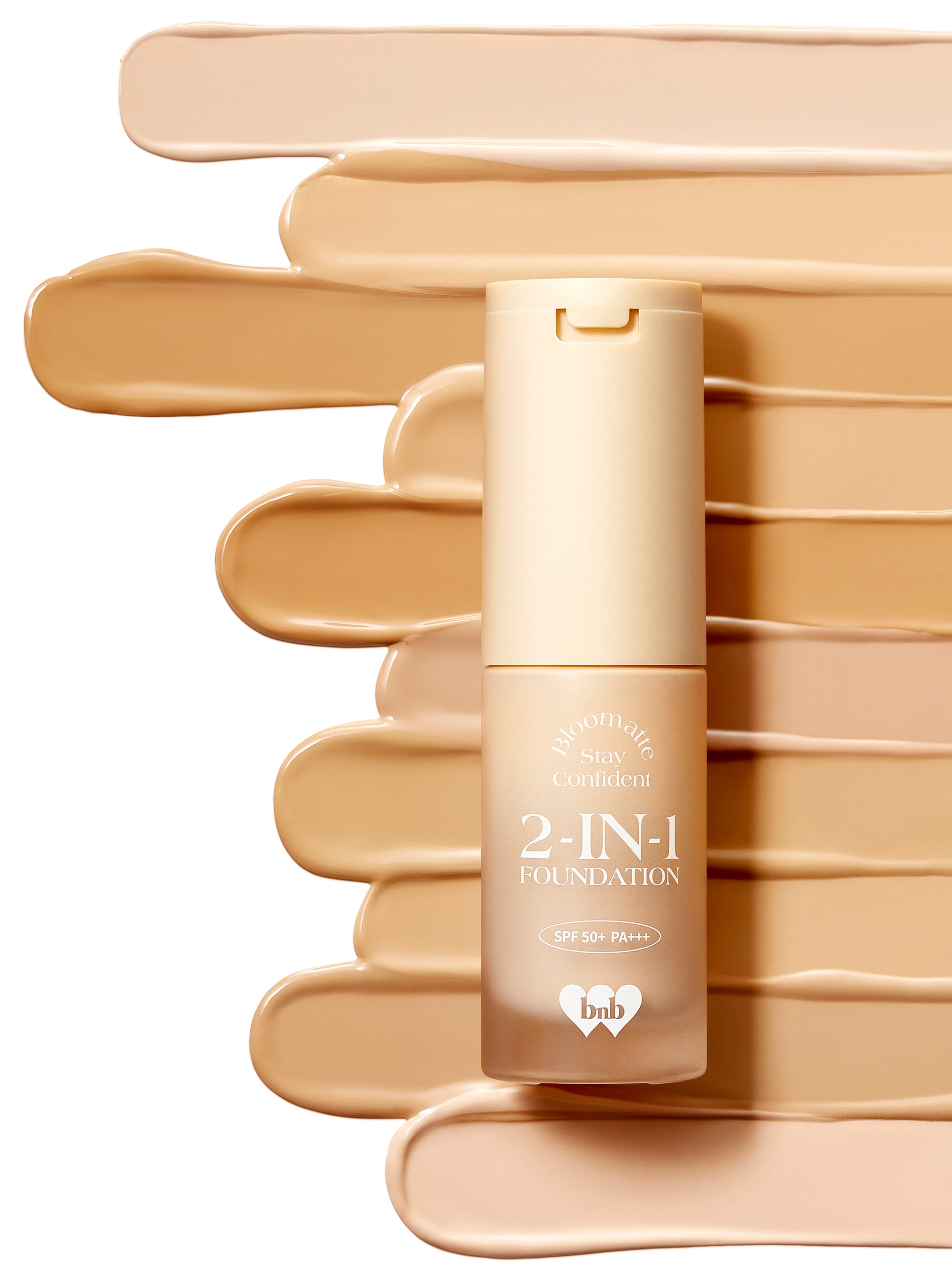 ファンデーション Bebouncy. more boundessenceSPF50+/PA++++ Bloomatte Stay Confident 2-in-1 Foundation