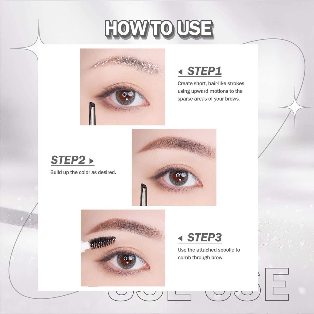 how to use barenbliss eyebrow drawing pencil