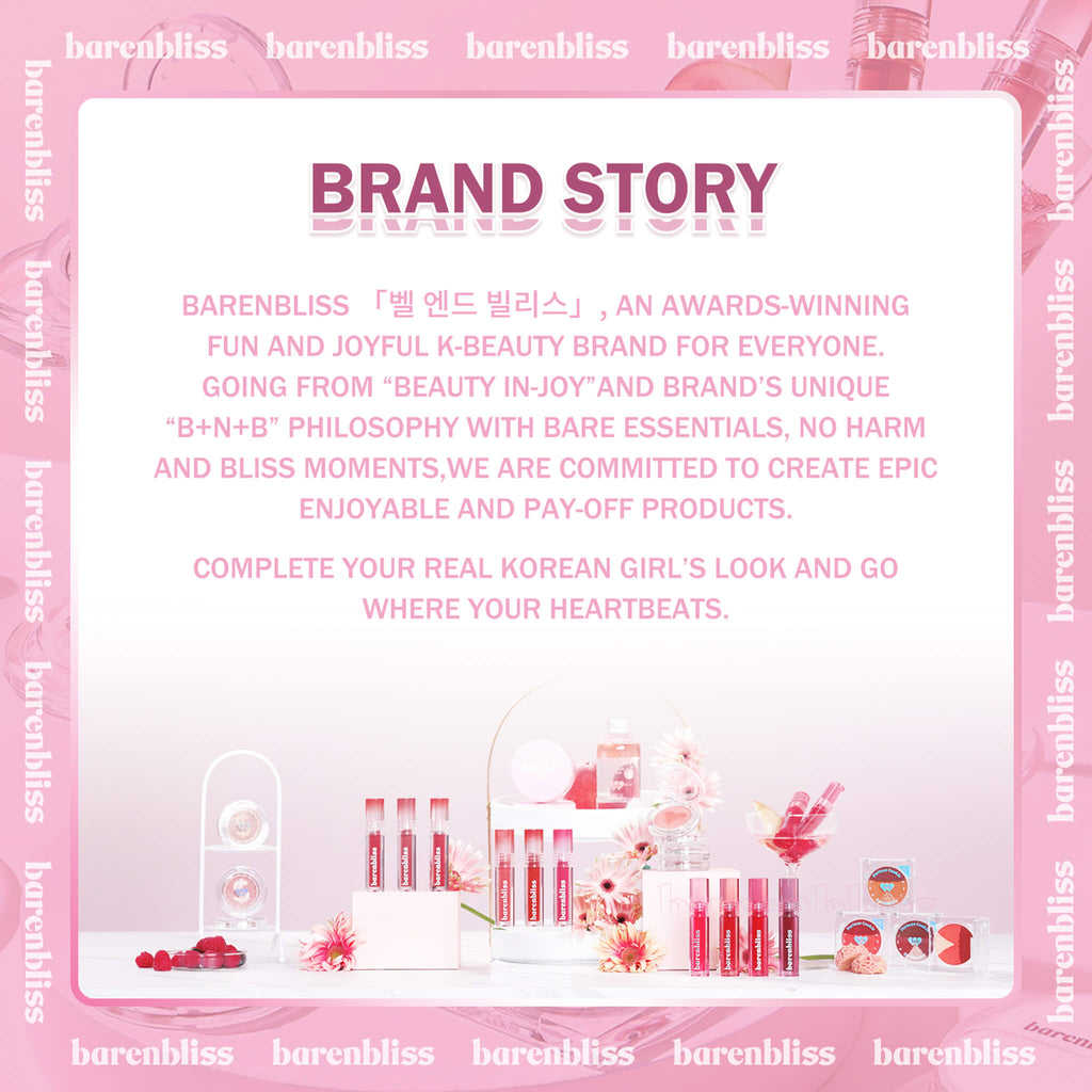 barenbliss Korean beauty brand story