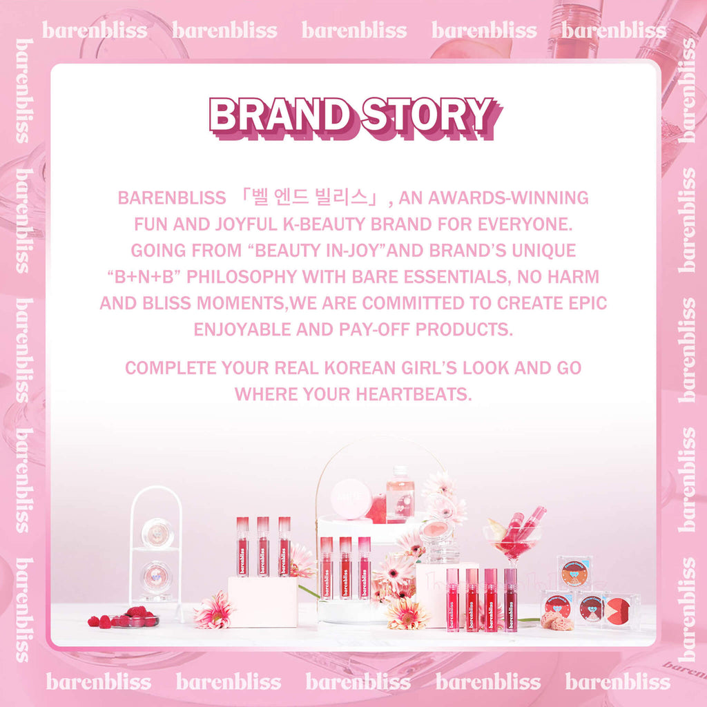 Barenbliss Korean Beauty Brand Story